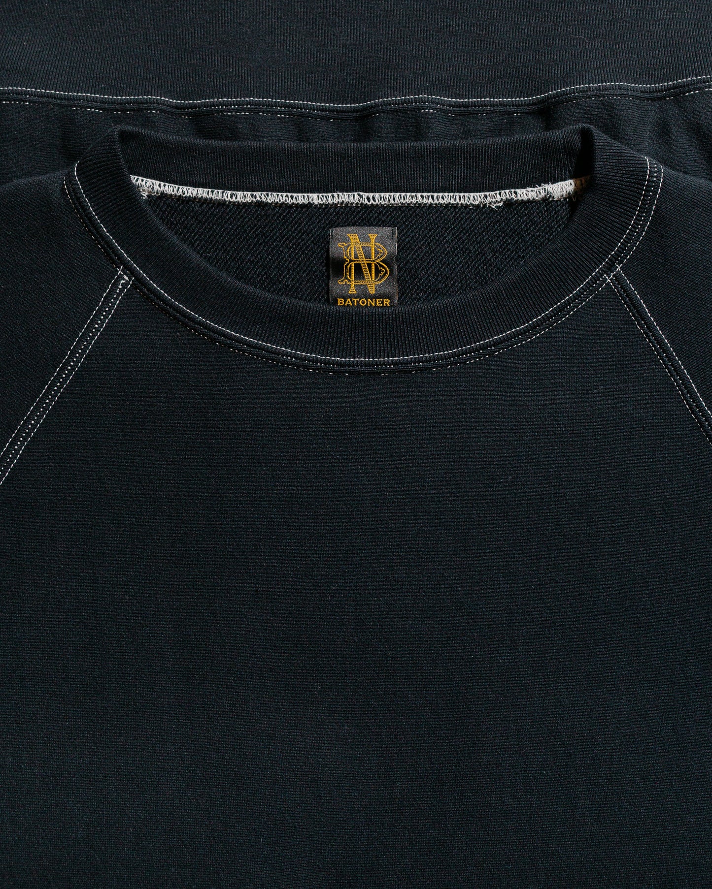 lost & found Batoner Batoner Jumberca Urake Crew Neck Black/White
