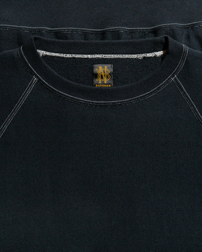 lost & found Batoner Batoner Jumberca Urake Crew Neck Black/White