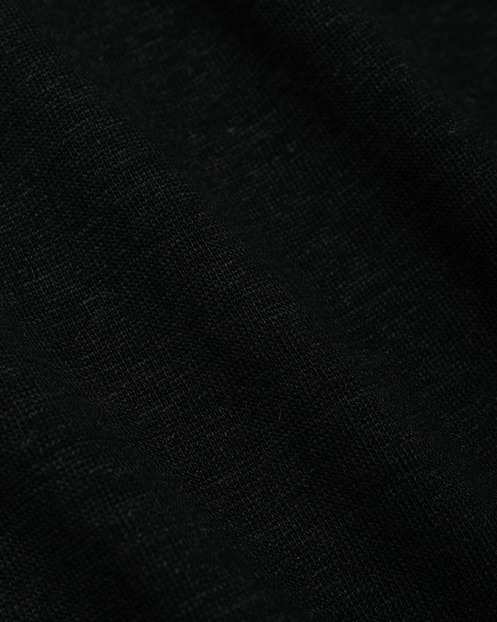 lost & found Batoner Batoner Normandy Linen Basque Shirt Black
