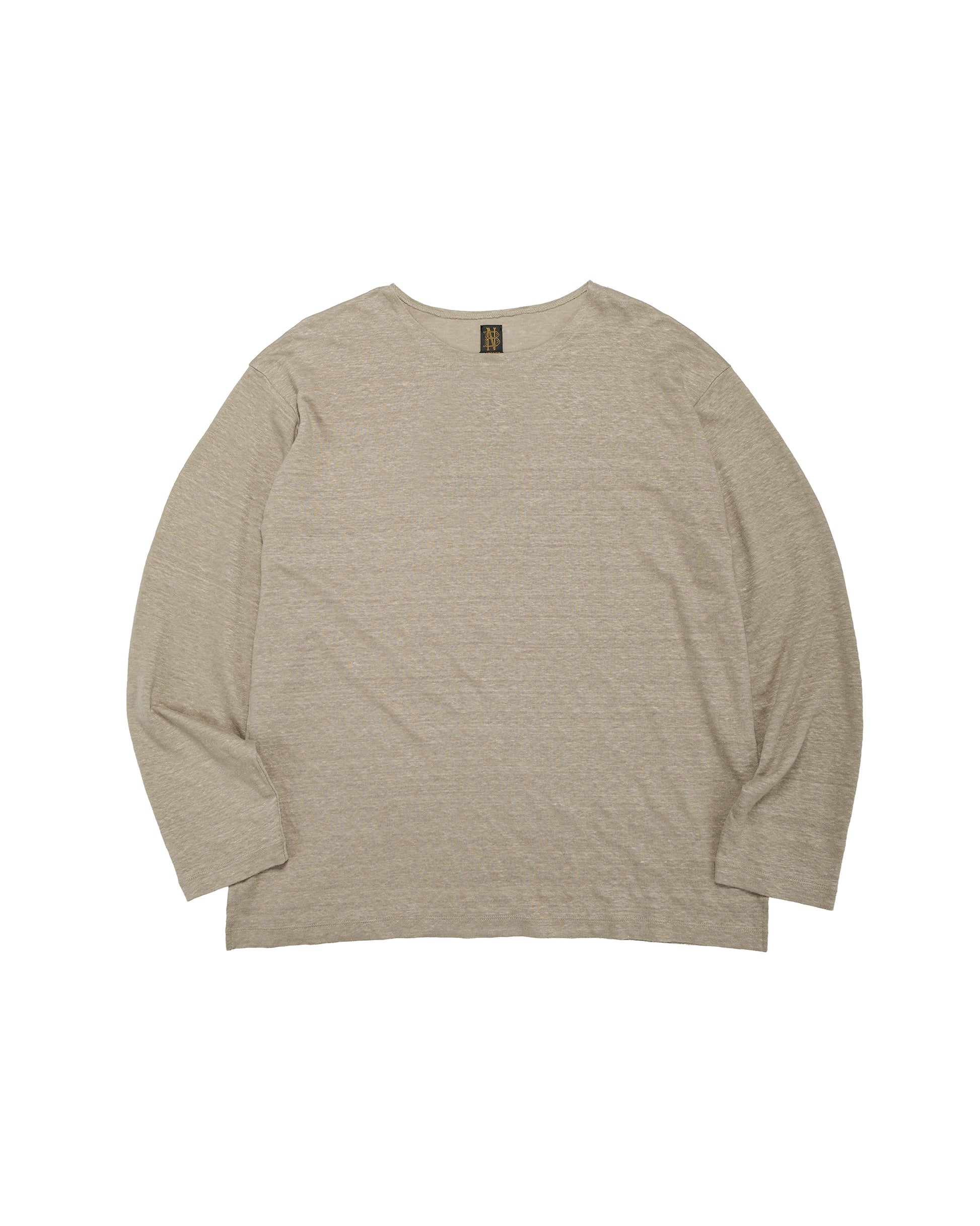 lost & found Batoner Batoner Normandy Linen Basque Shirt Taupe