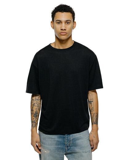 lost & found Batoner Batoner Normandy Linen T-Shirt Black
