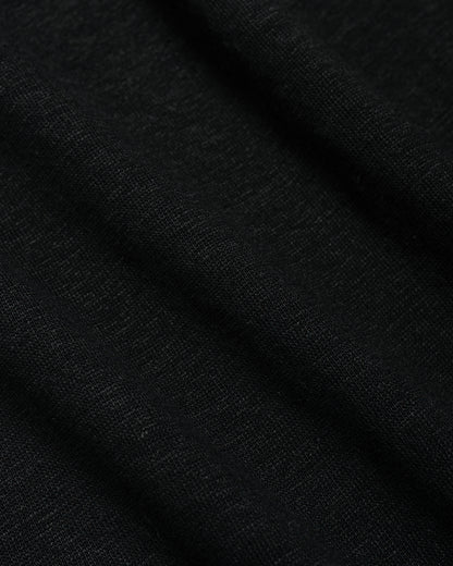 lost & found Batoner Batoner Normandy Linen T-Shirt Black