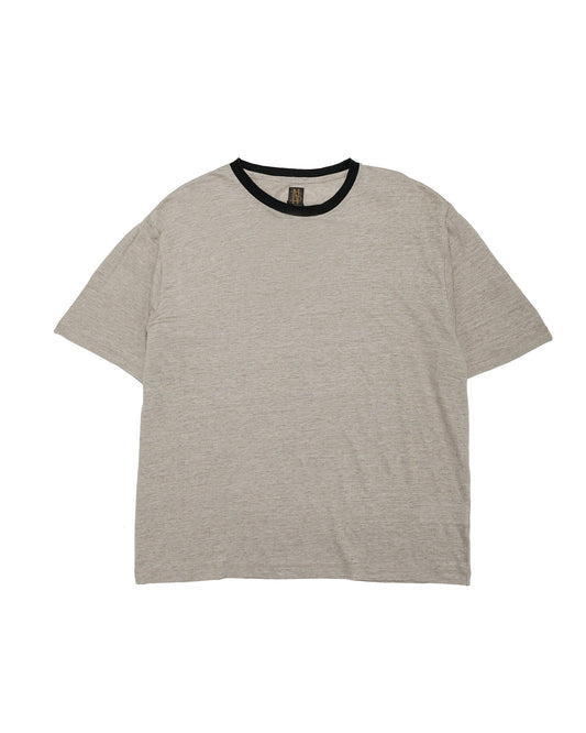 lost & found Batoner Batoner Normandy Linen T-Shirt Natural/Black