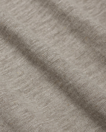 lost & found Batoner Batoner Normandy Linen T-Shirt Natural/Black