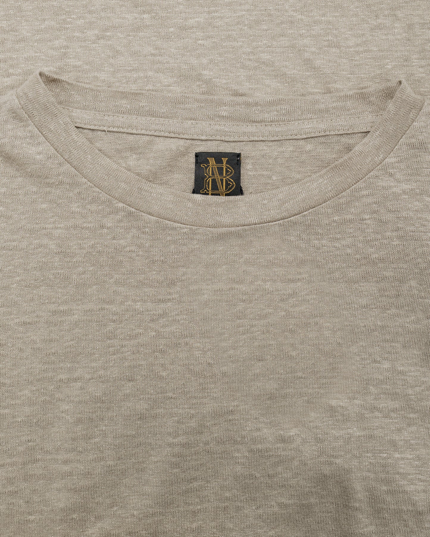 lost & found Batoner Batoner Normandy Linen T-Shirt Taupe