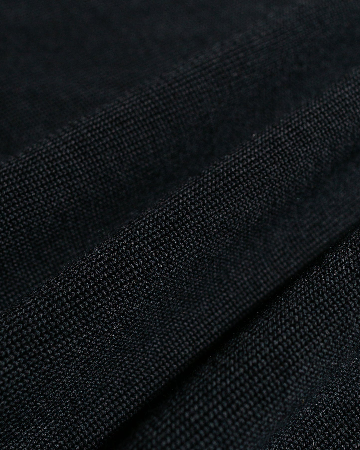 lost & found Batoner Batoner The Sea Island Cotton V Neck Black