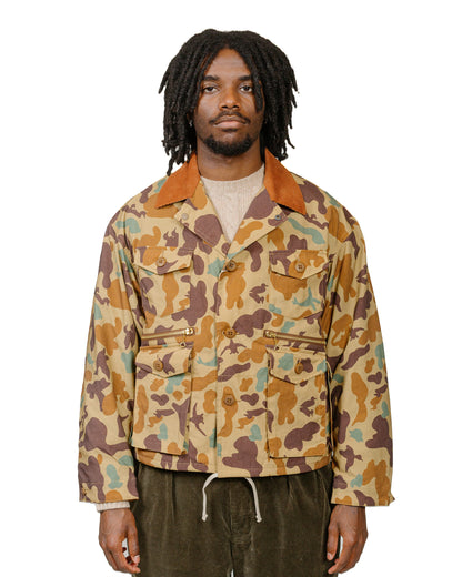 lost & found Beams Plus Beams Plus Fish Hunting Jacket Animal Camo Khaki