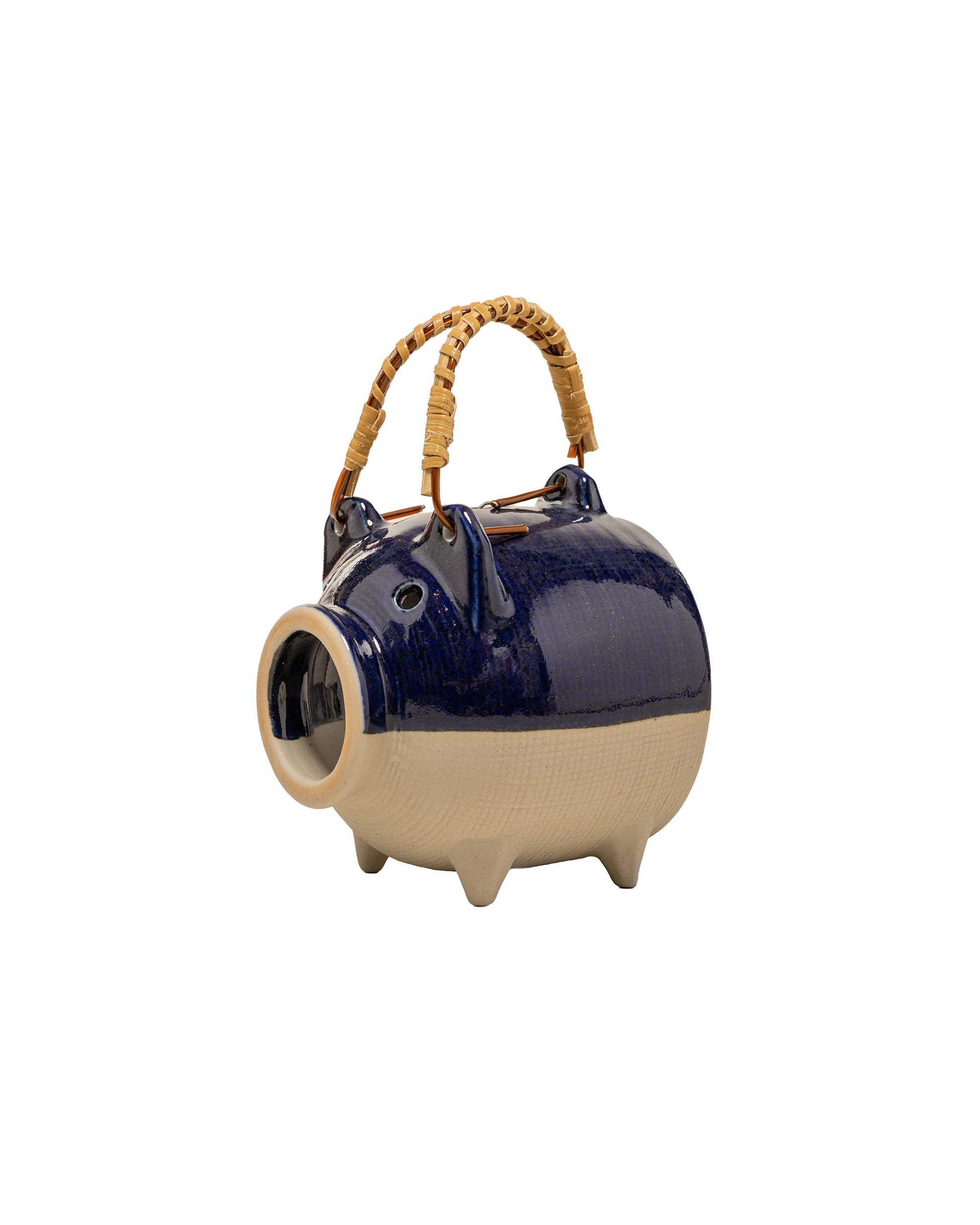 lost & found Beams Japan Beams Japan 2 Tone Mini Mosquito Coil Holder Indigo