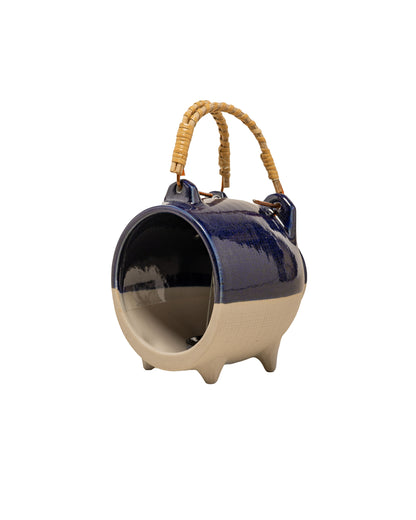 lost & found Beams Japan Beams Japan 2 Tone Mini Mosquito Coil Holder Indigo