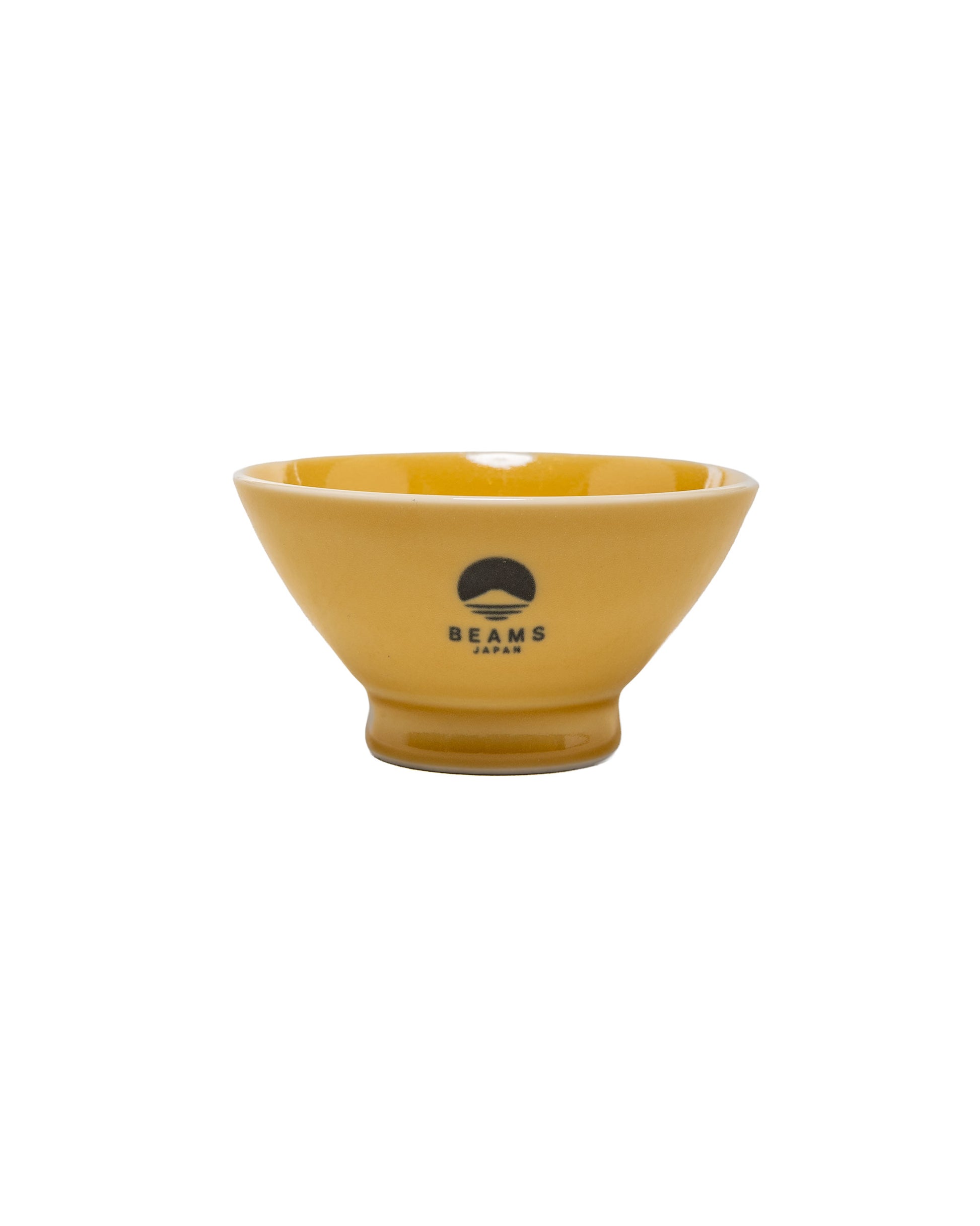 lost & found Beams Japan Beams Japan Hasami Logo Rice Bowl Bright Yellow