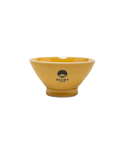 lost & found Beams Japan Beams Japan Hasami Logo Rice Bowl Bright Yellow