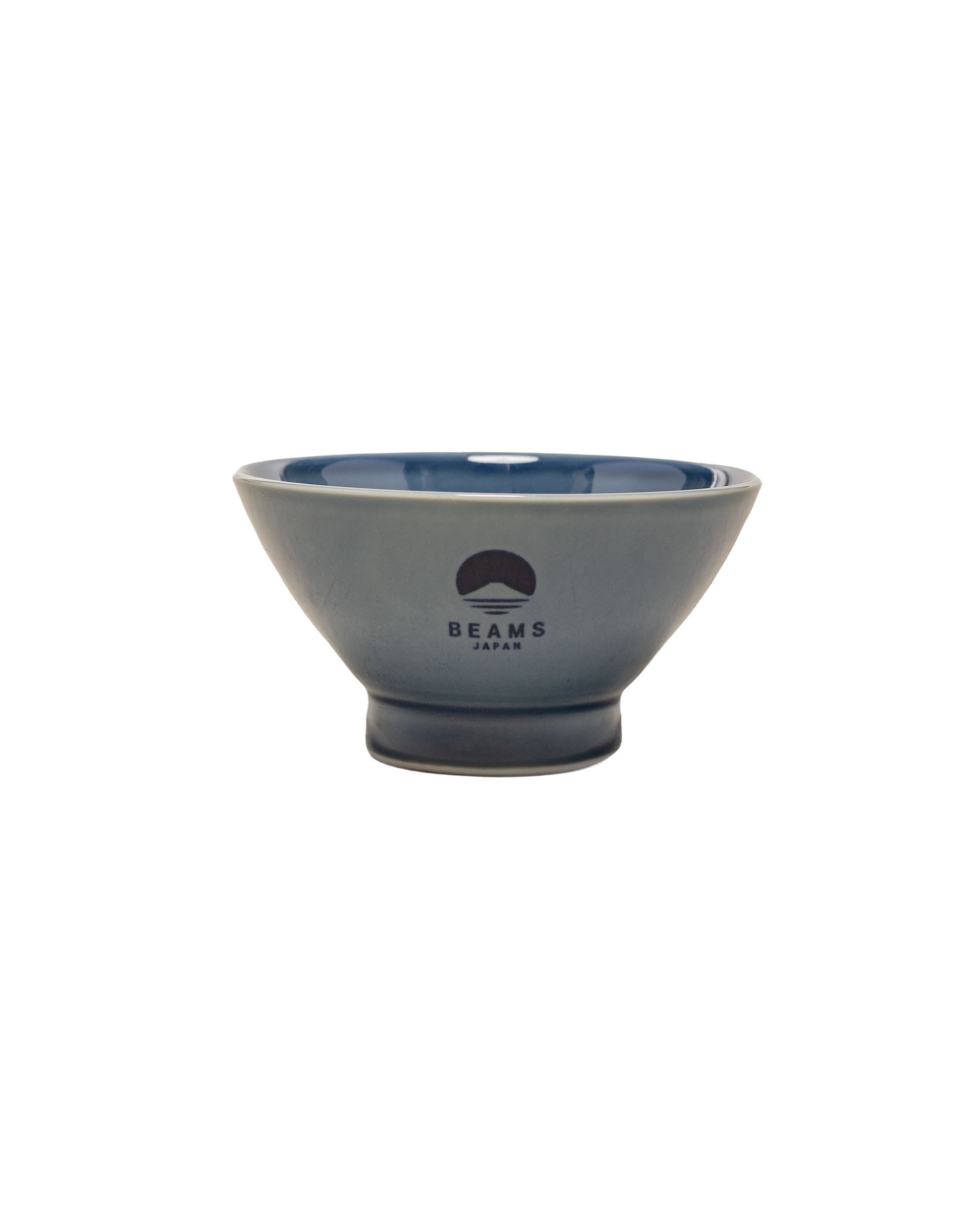 lost & found Beams Japan Beams Japan Hasami Logo Rice Bowl Indigo