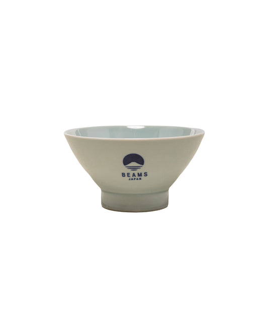 lost & found Beams Japan Beams Japan Hasami Logo Rice Bowl Light Blue