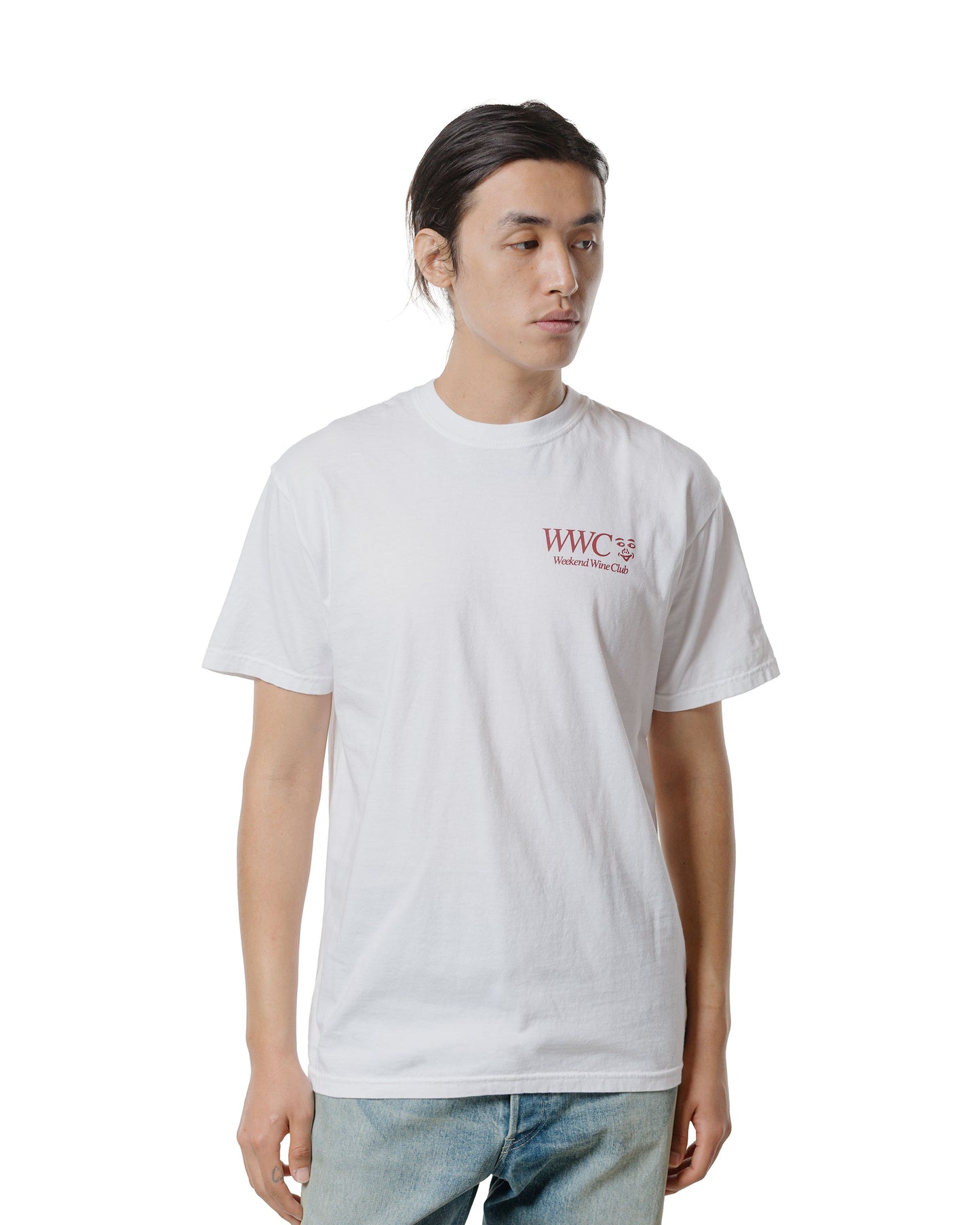 lost & found Beams Japan Beams Japan Hongama 'Weekend Wine Club' T-Shirt White