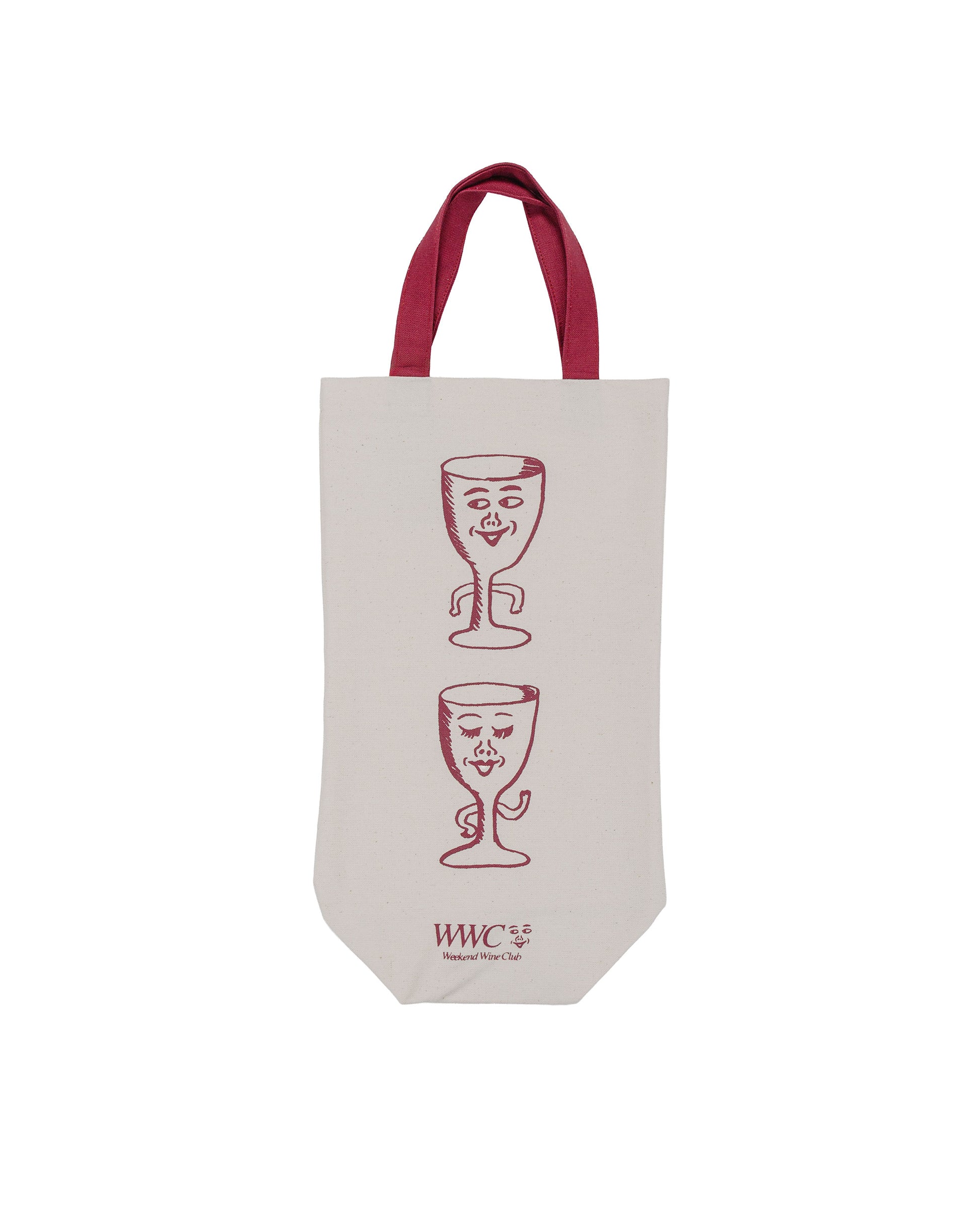 lost & found Beams Japan Beams Japan Hongama 'Weekend Wine Club' Tote Bag Natural