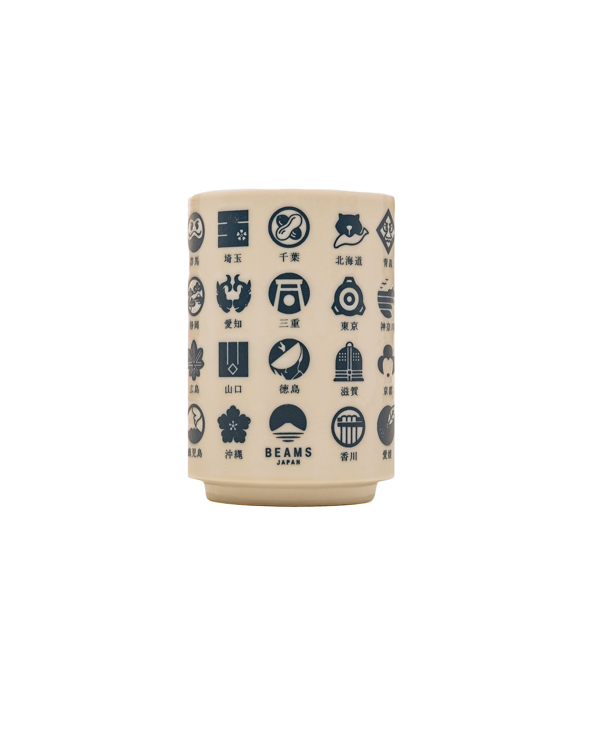 lost & found Beams Japan Beams Japan Sushi Teacup 'Todofuken' Indigo
