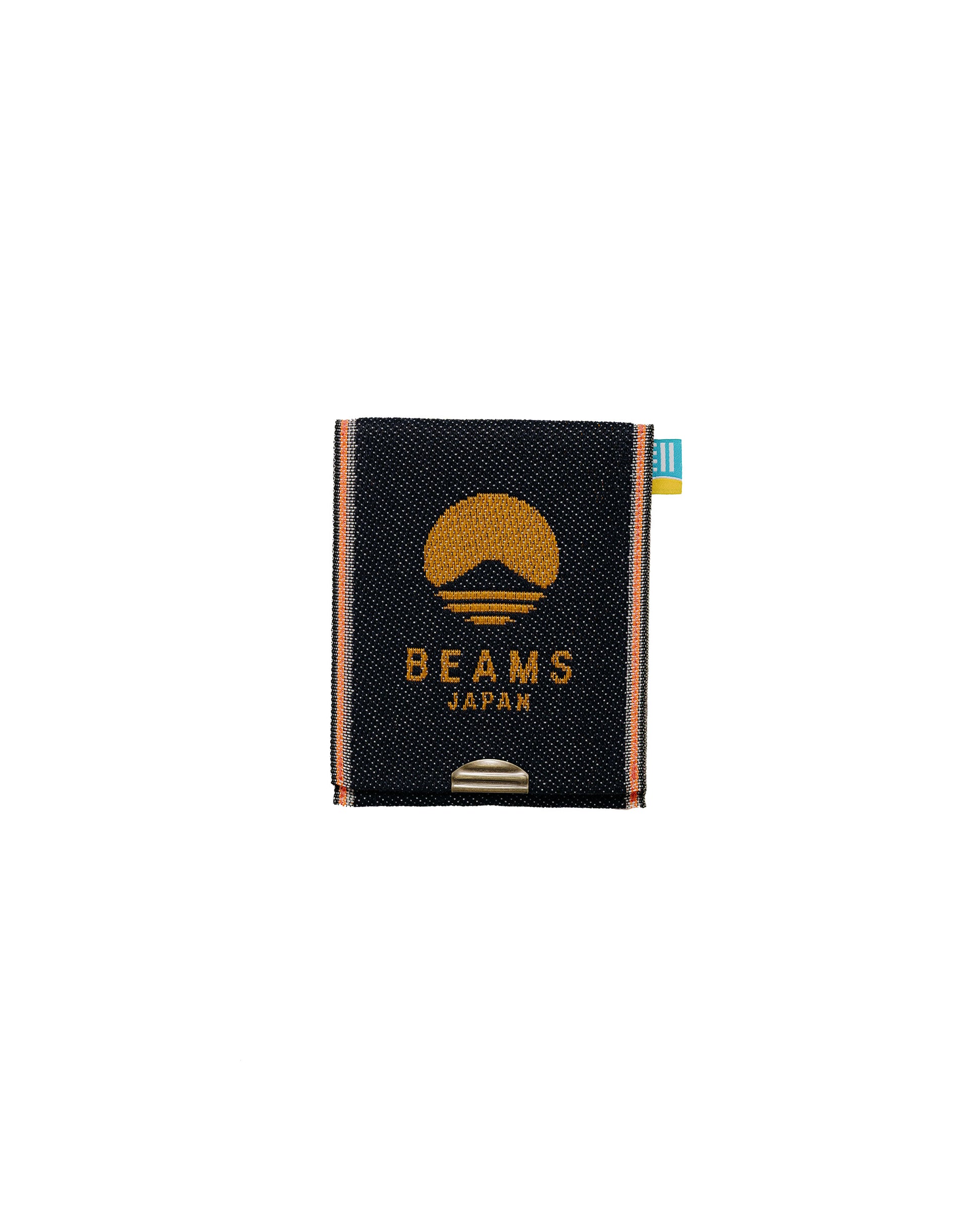 lost & found Beams Japan Beams Japan Takata Denim Logo Coin Purse Orange