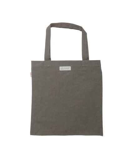 lost & found Beams Japan Beams Japan Yasujiro Ozu Anniversary Logo Tote Bag Charcoal