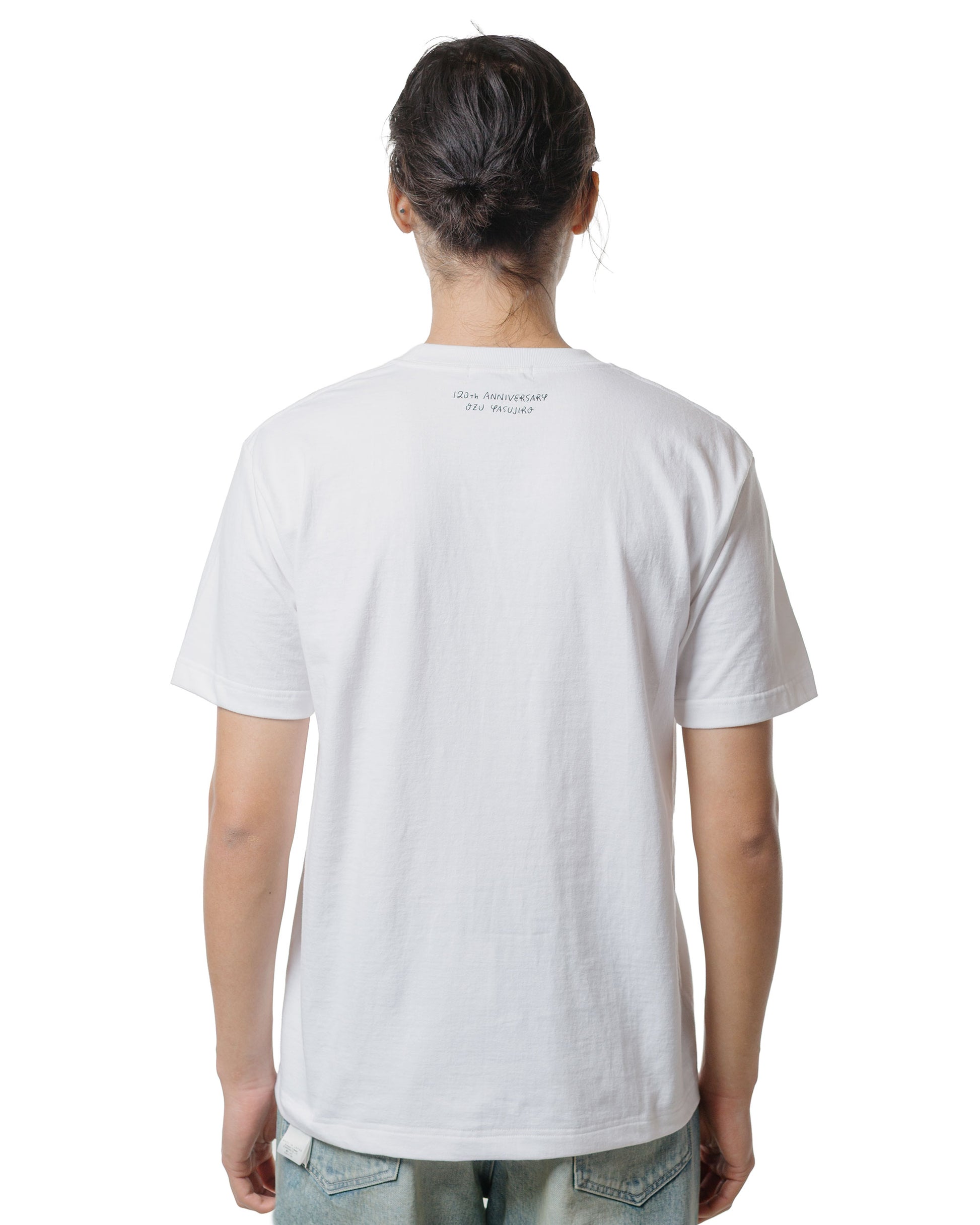 lost & found Beams Japan Beams Japan Yasujiro Ozu 'Good Morning' T-Shirt White