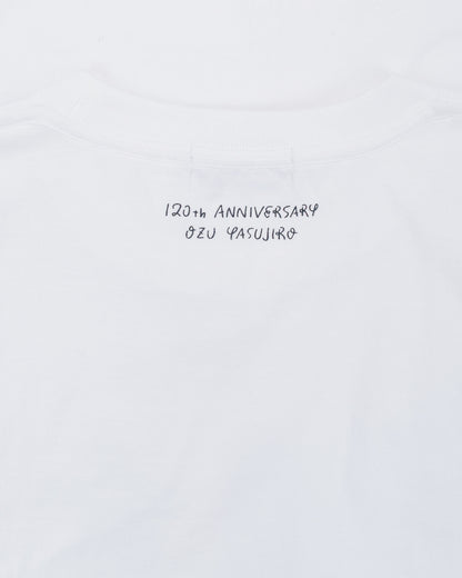 lost & found Beams Japan Beams Japan Yasujiro Ozu 'Good Morning' T-Shirt White