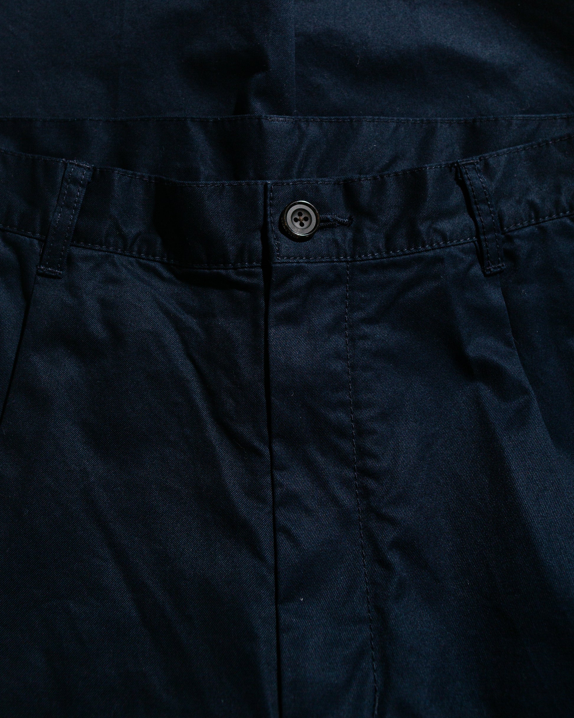 lost & found Beams Plus Beams Plus 1Pleat 80/3 Twill Navy