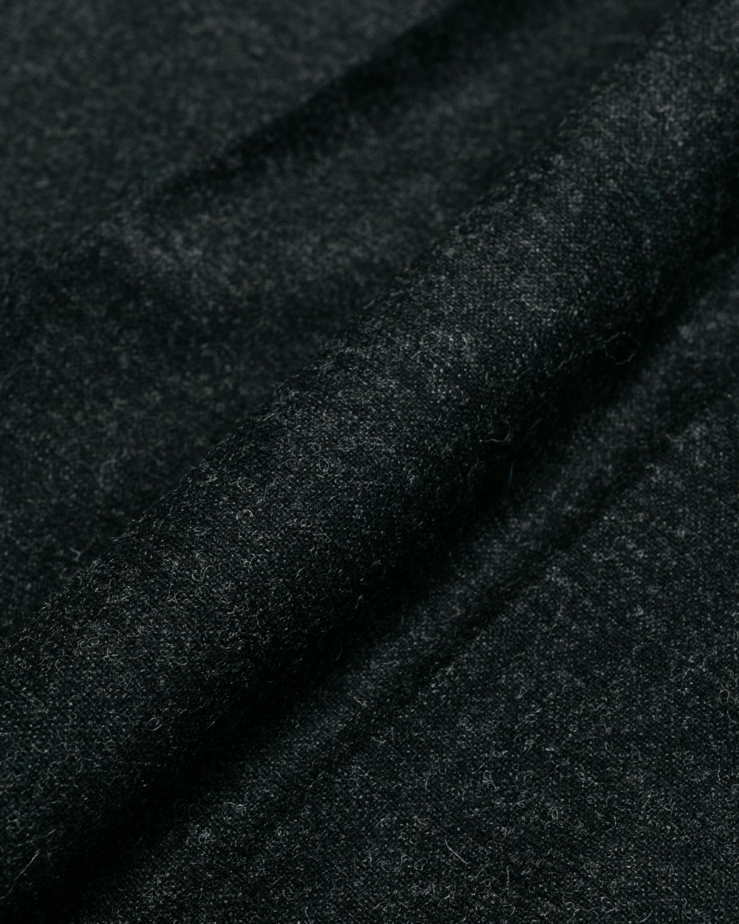lost & found Beams Plus Beams Plus 1Pleat Wool Cashmere Charcoal Grey