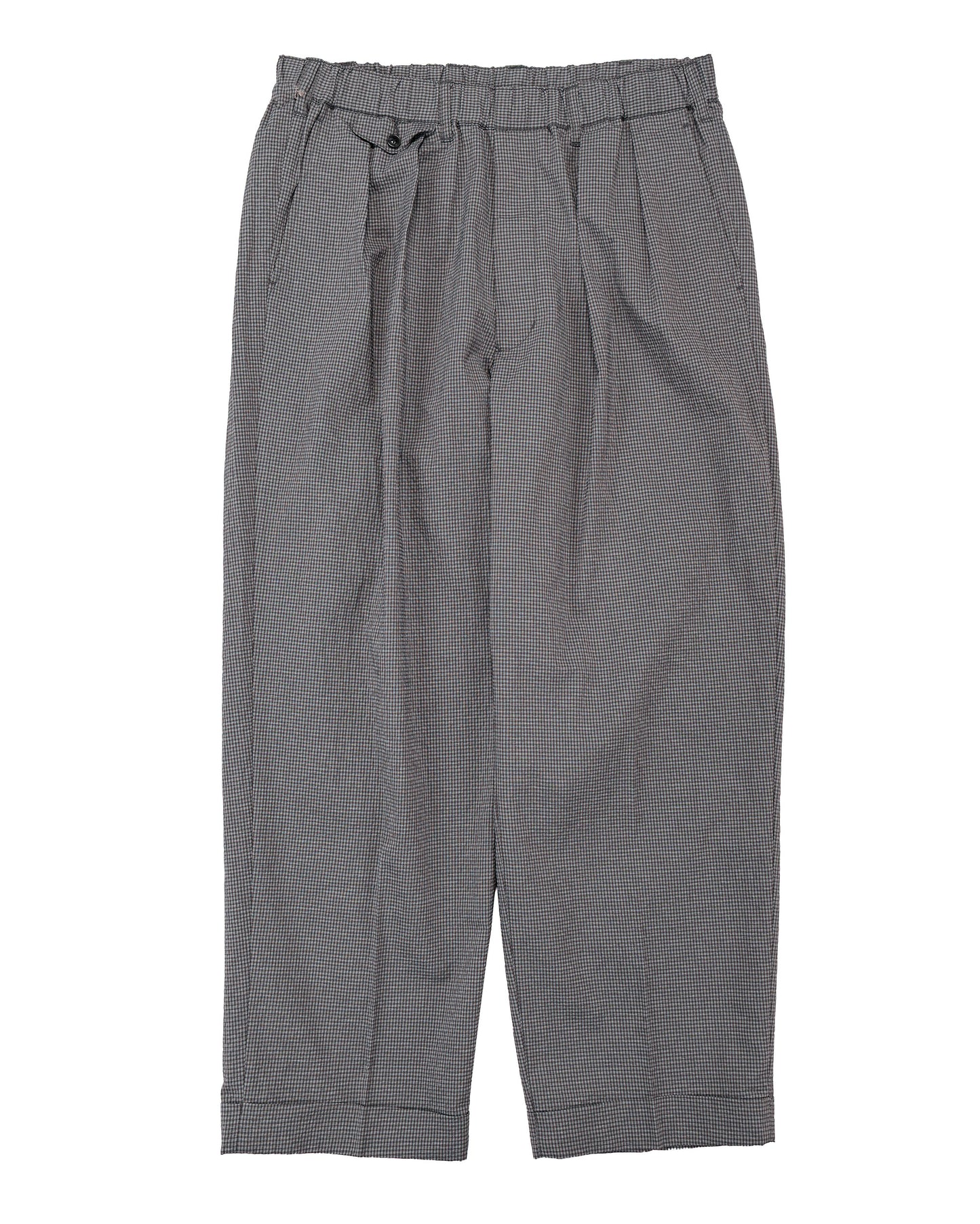 lost & found Beams Plus Beams Plus 2Pleats Anywhere(wear) Seersucker Grey