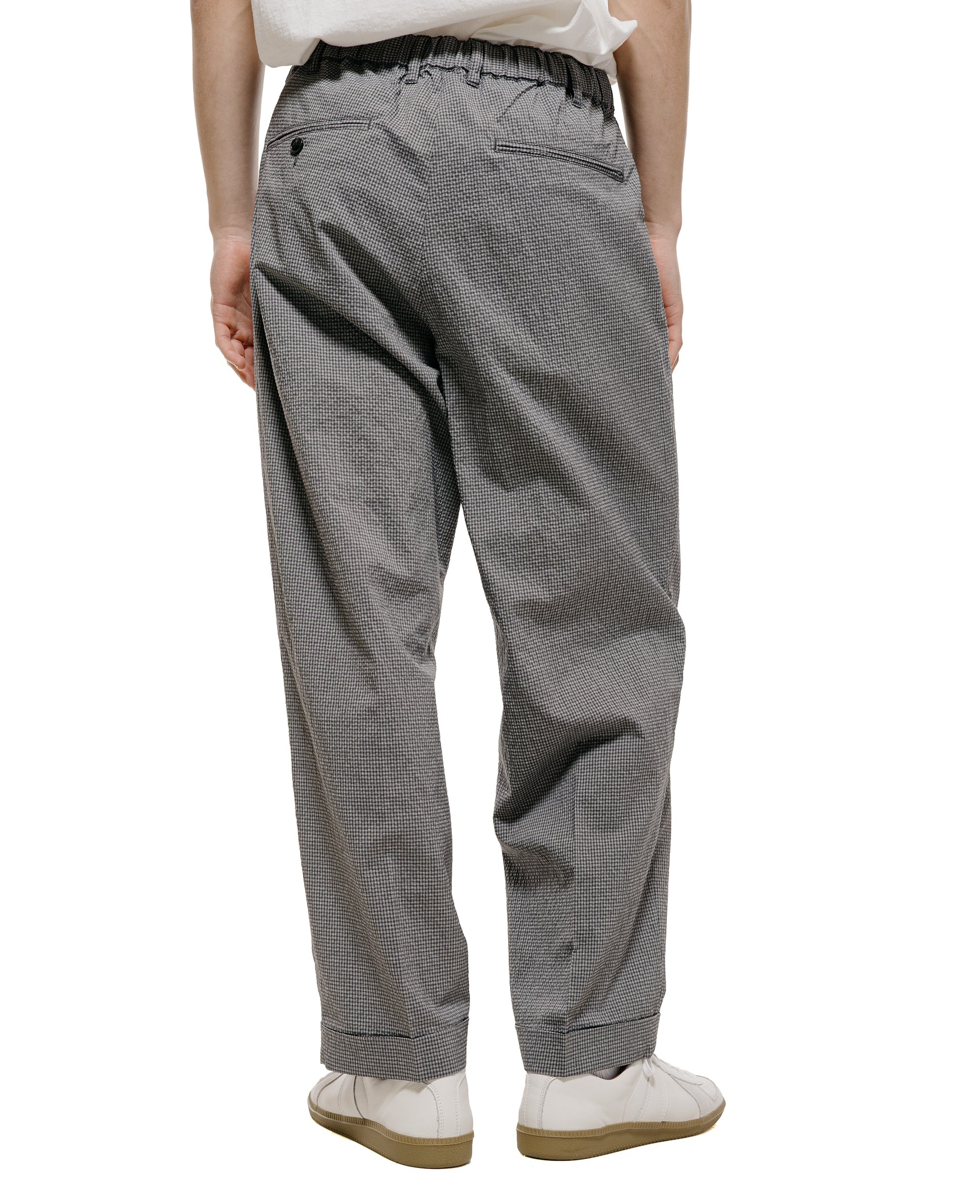 lost & found Beams Plus Beams Plus 2Pleats Anywhere(wear) Seersucker Grey