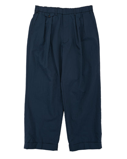 lost & found Beams Plus Beams Plus 2Pleats Anywhere(wear) Seersucker Navy