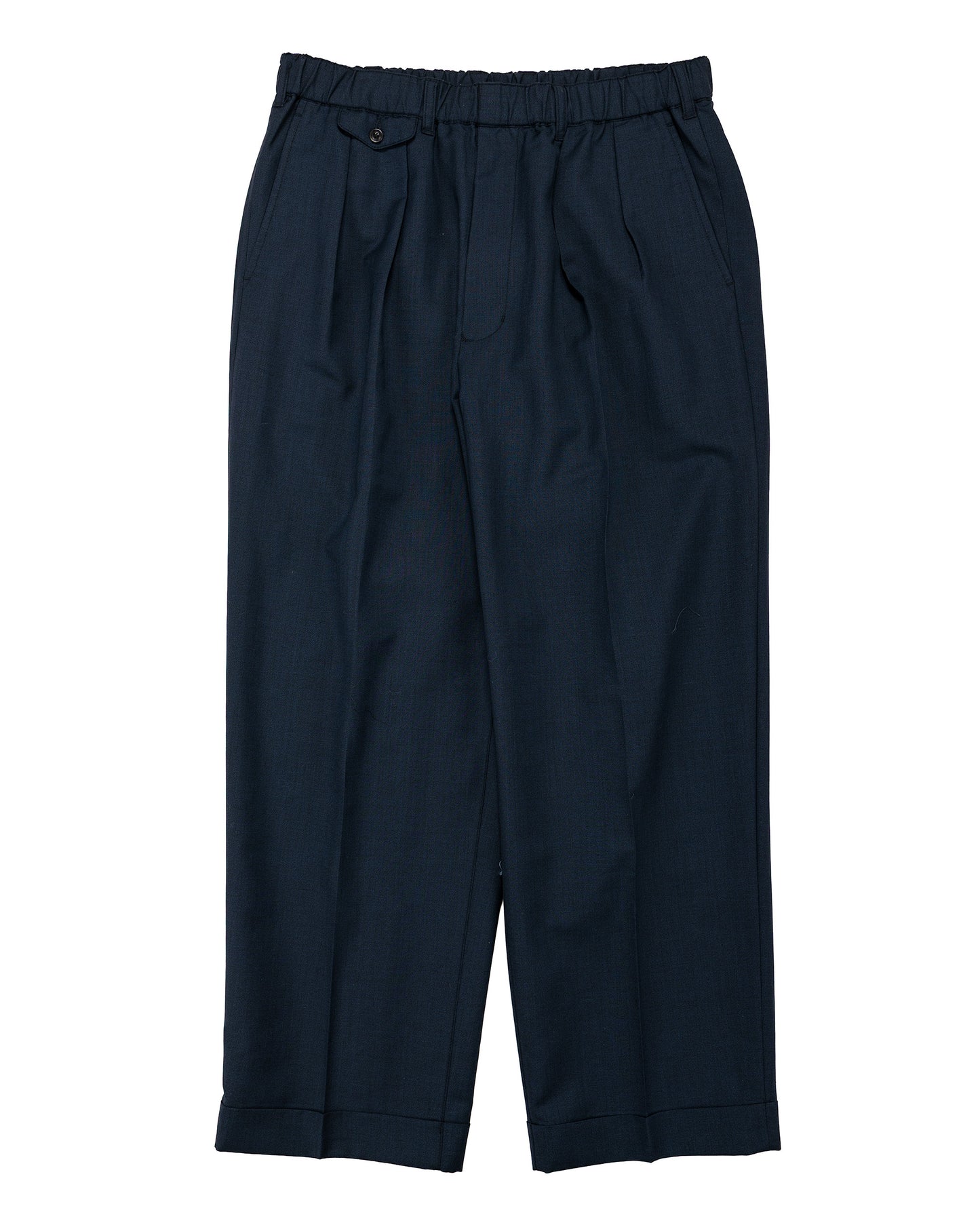 lost & found Beams Plus Beams Plus 2Pleats Anywhere(wear) Wool Navy