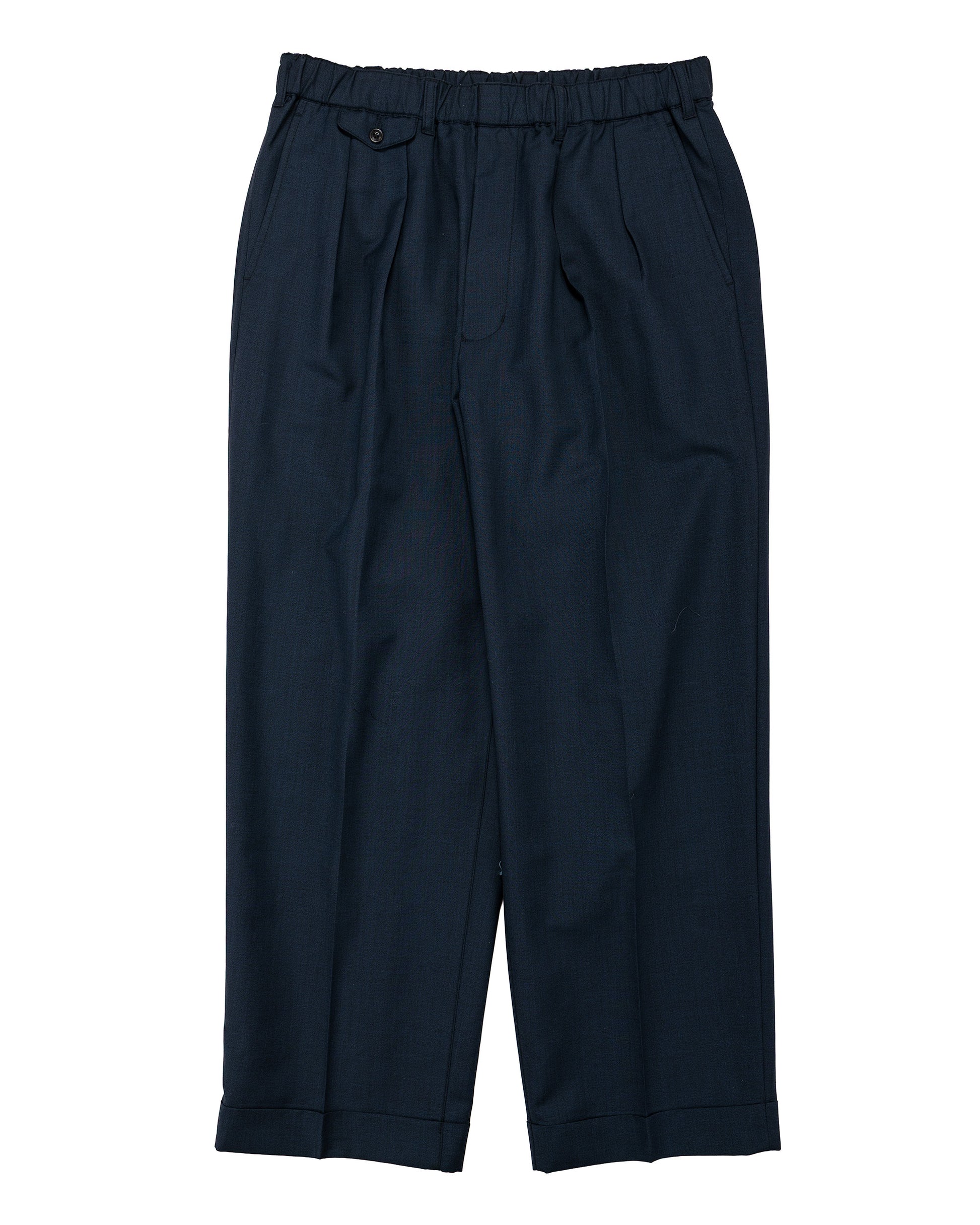 lost & found Beams Plus Beams Plus 2Pleats Anywhere(wear) Wool Navy