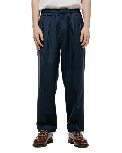lost & found Beams Plus Beams Plus 2Pleats Anywhere(wear) Wool Navy