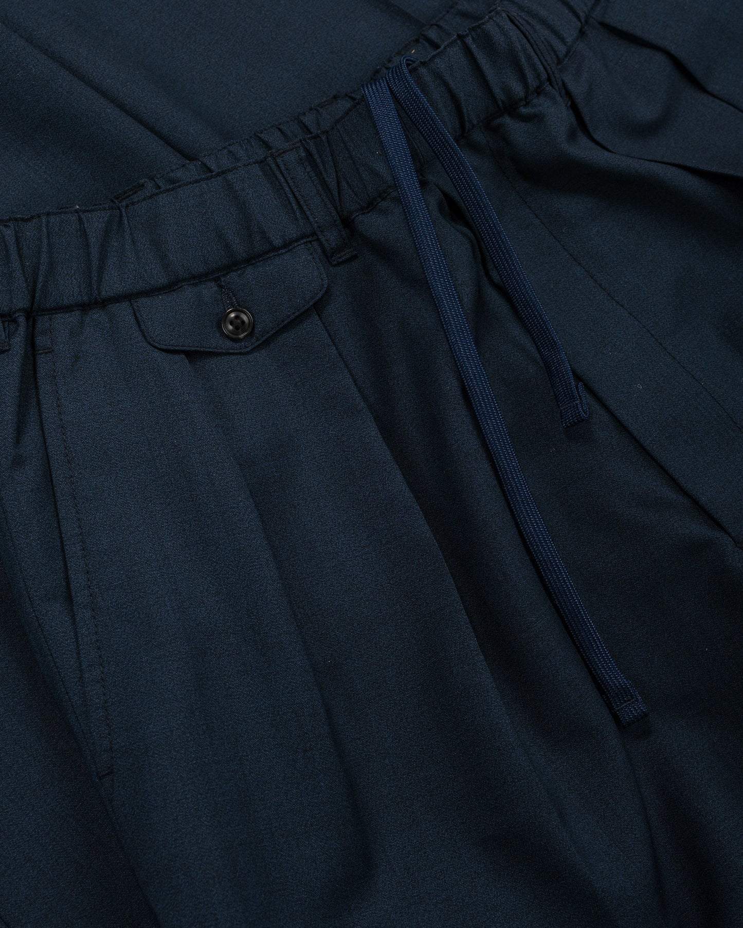 lost & found Beams Plus Beams Plus 2Pleats Anywhere(wear) Wool Navy