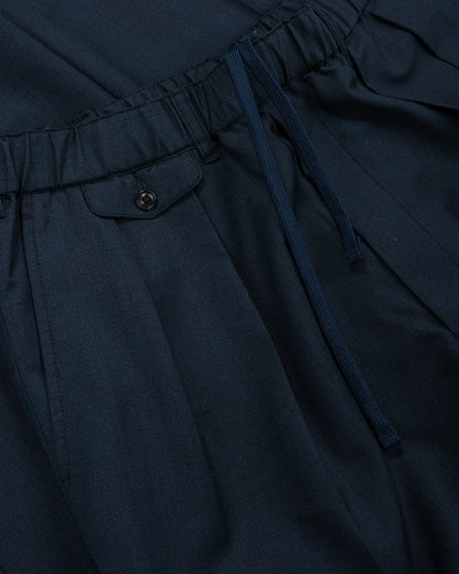 lost & found Beams Plus Beams Plus 2Pleats Anywhere(wear) Wool Navy