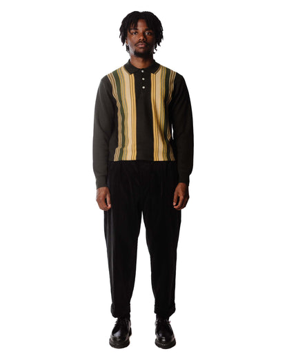 lost & found Beams Plus Beams Plus 2Pleats Corduroy Charcoal Grey