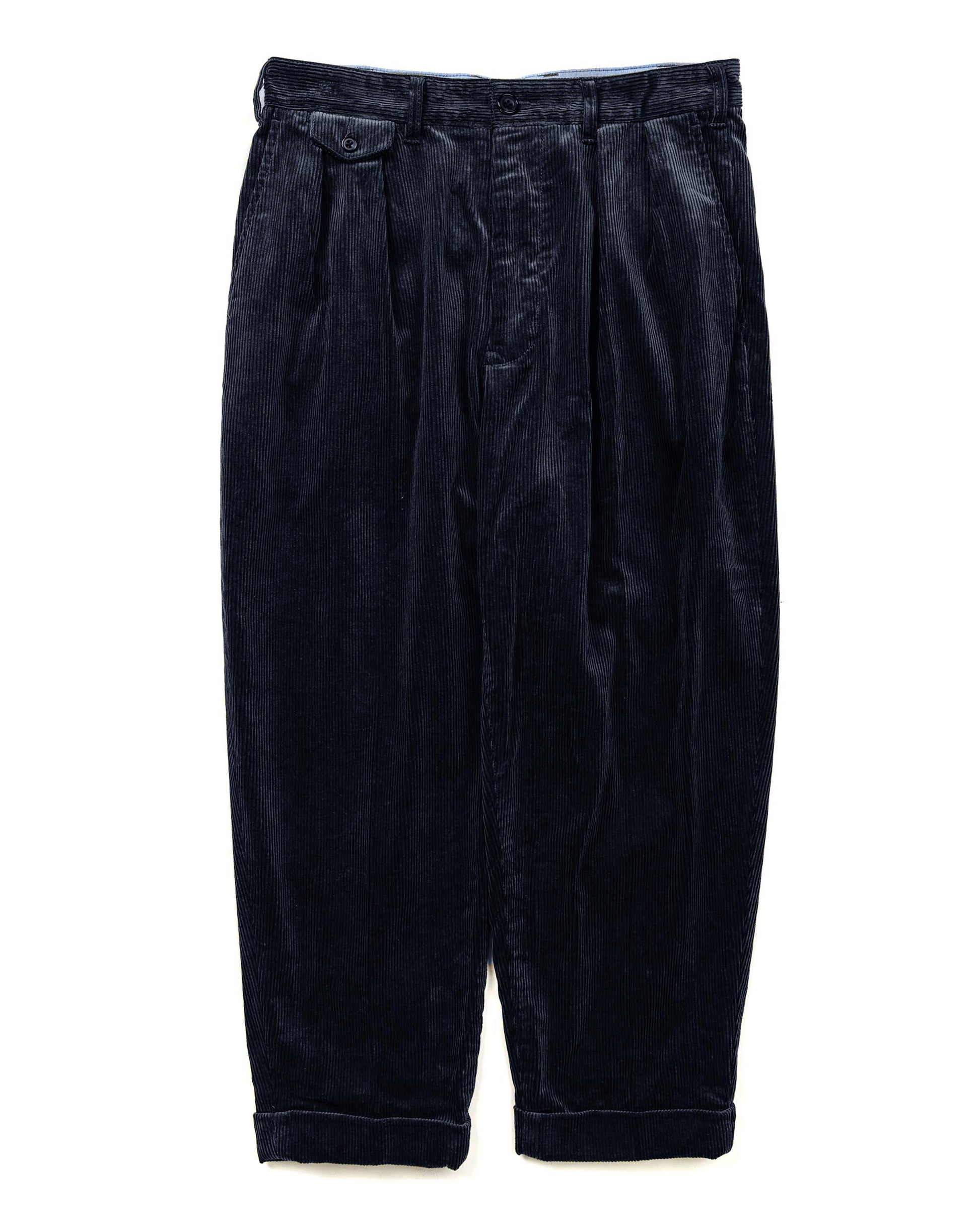 lost & found Beams Plus Beams Plus 2Pleats Corduroy Navy