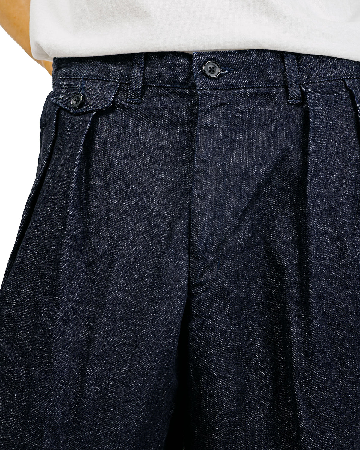 lost & found Beams Plus Beams Plus 2Pleats Denim Indigo