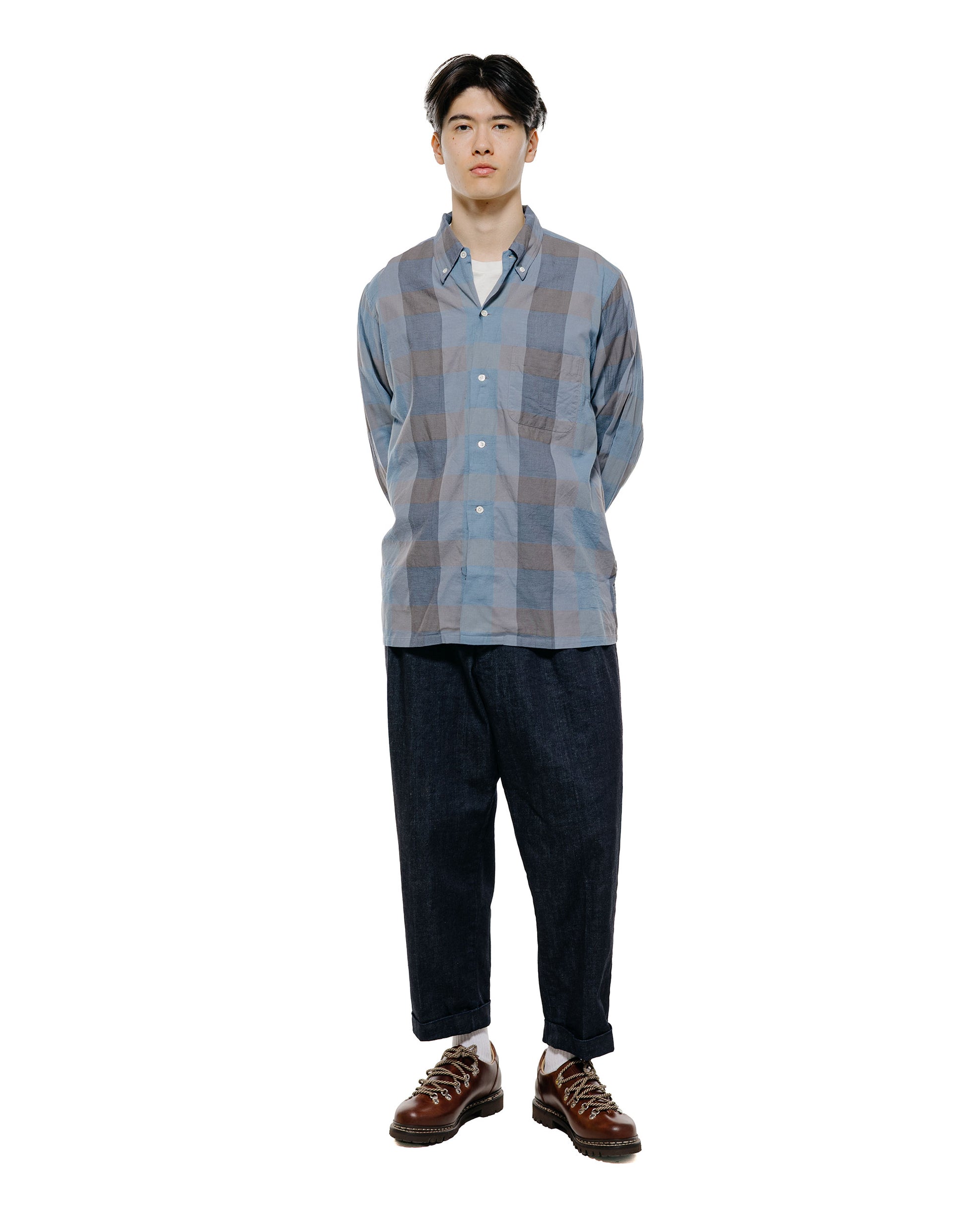 lost & found Beams Plus Beams Plus 2Pleats Denim Indigo