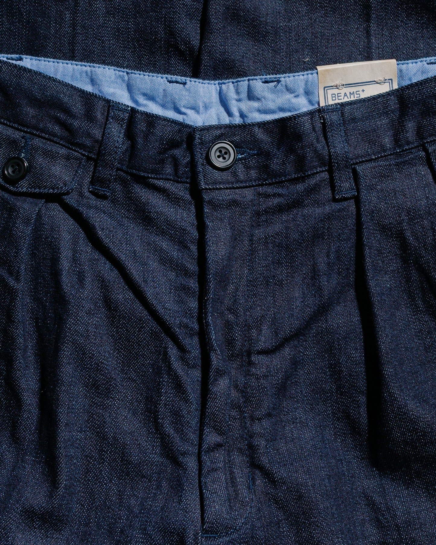 lost & found Beams Plus Beams Plus 2Pleats Denim Indigo