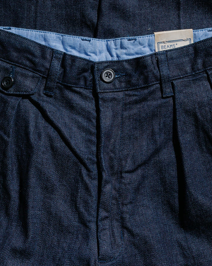 lost & found Beams Plus Beams Plus 2Pleats Denim Indigo