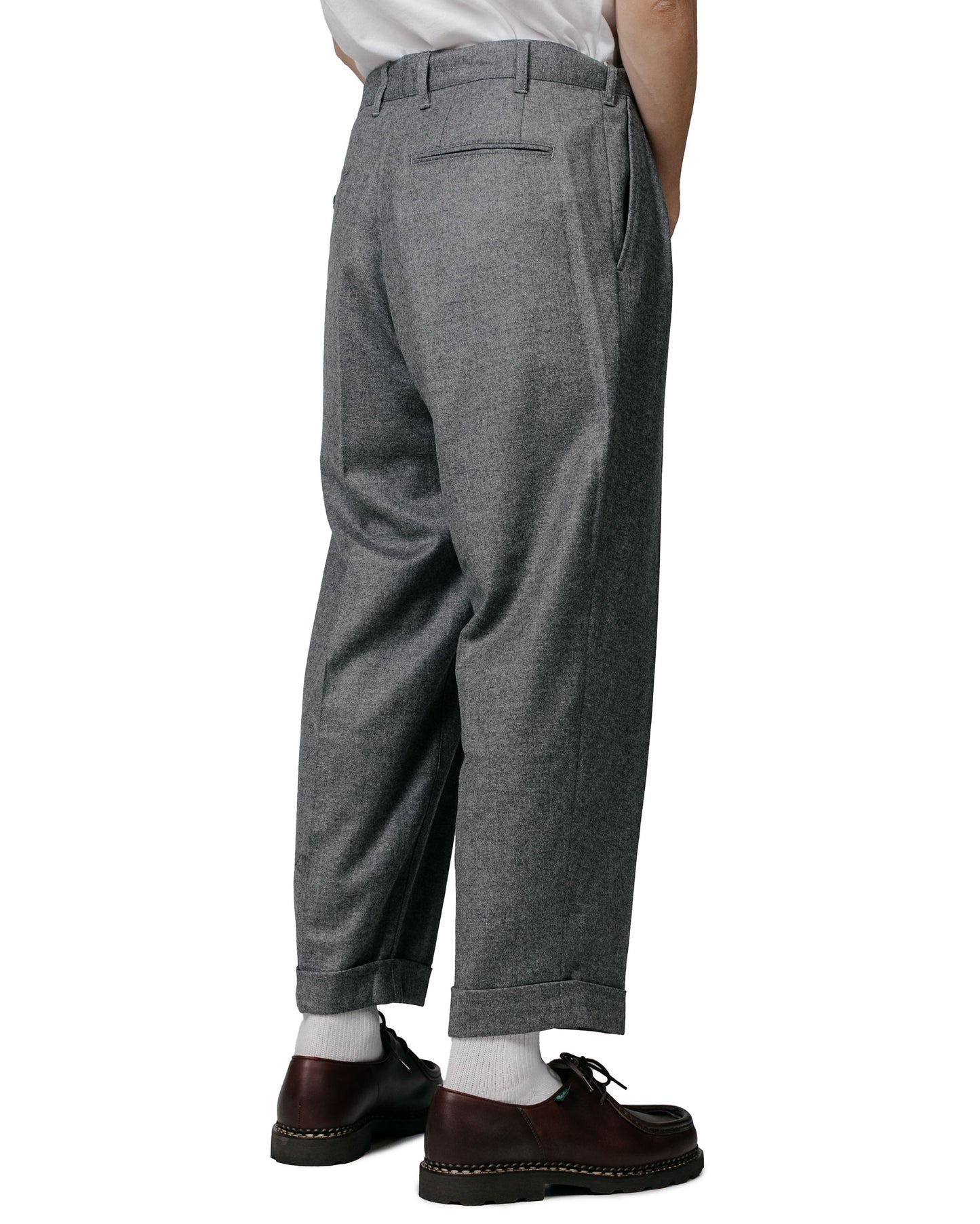 lost & found Beams Plus Beams Plus 2Pleats Flannel Grey