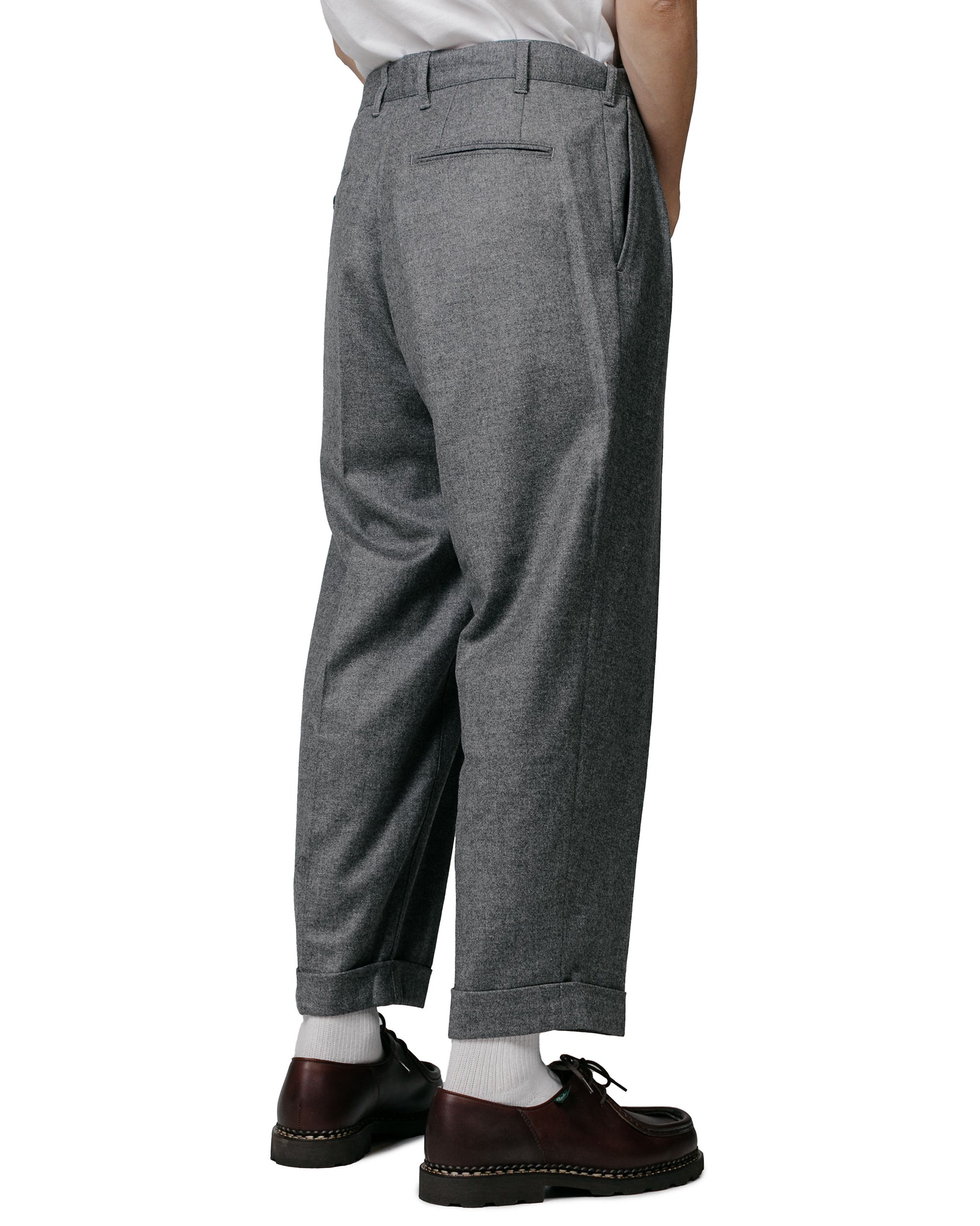 lost & found Beams Plus Beams Plus 2Pleats Flannel Grey