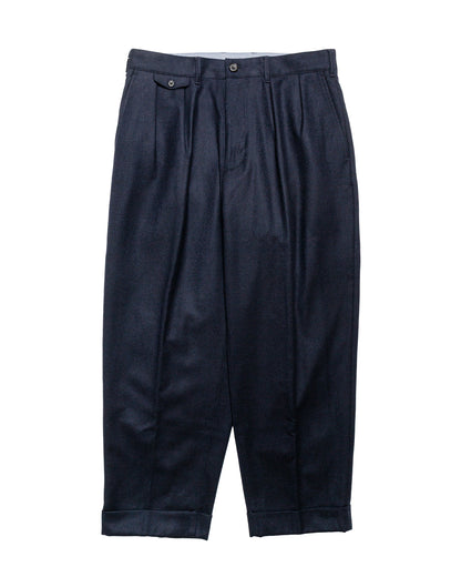 lost & found Beams Plus Beams Plus 2Pleats Flannel Navy