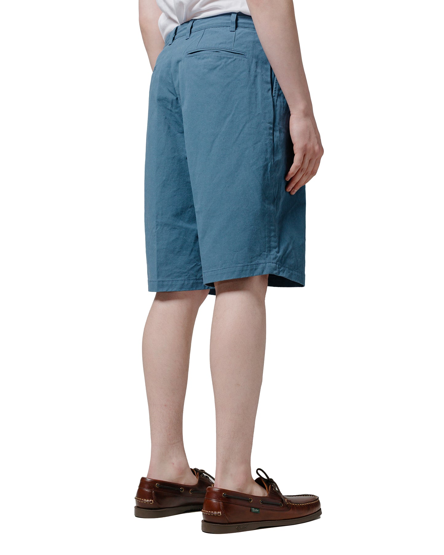 lost & found Beams Plus Beams Plus 2Pleats Shorts Twill Bio Washed Sax