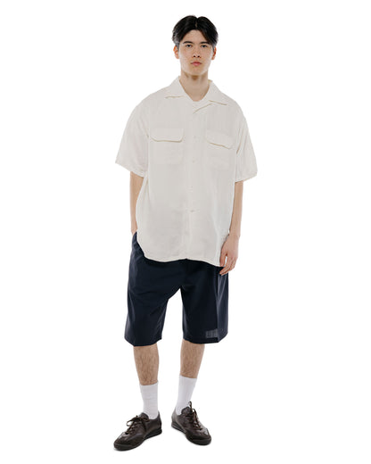 lost & found Beams Plus Beams Plus 2Pleats Shorts Wool Tropical Navy