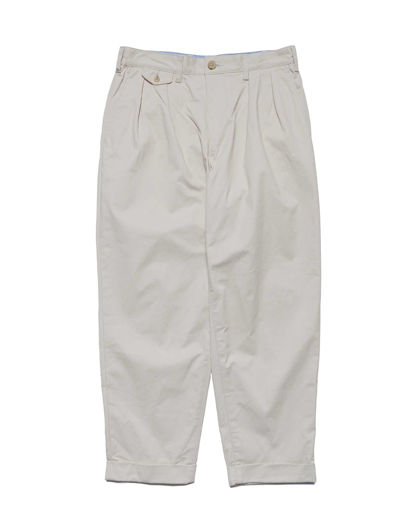 lost & found Beams Plus Beams Plus 2Pleats Twill Cement
