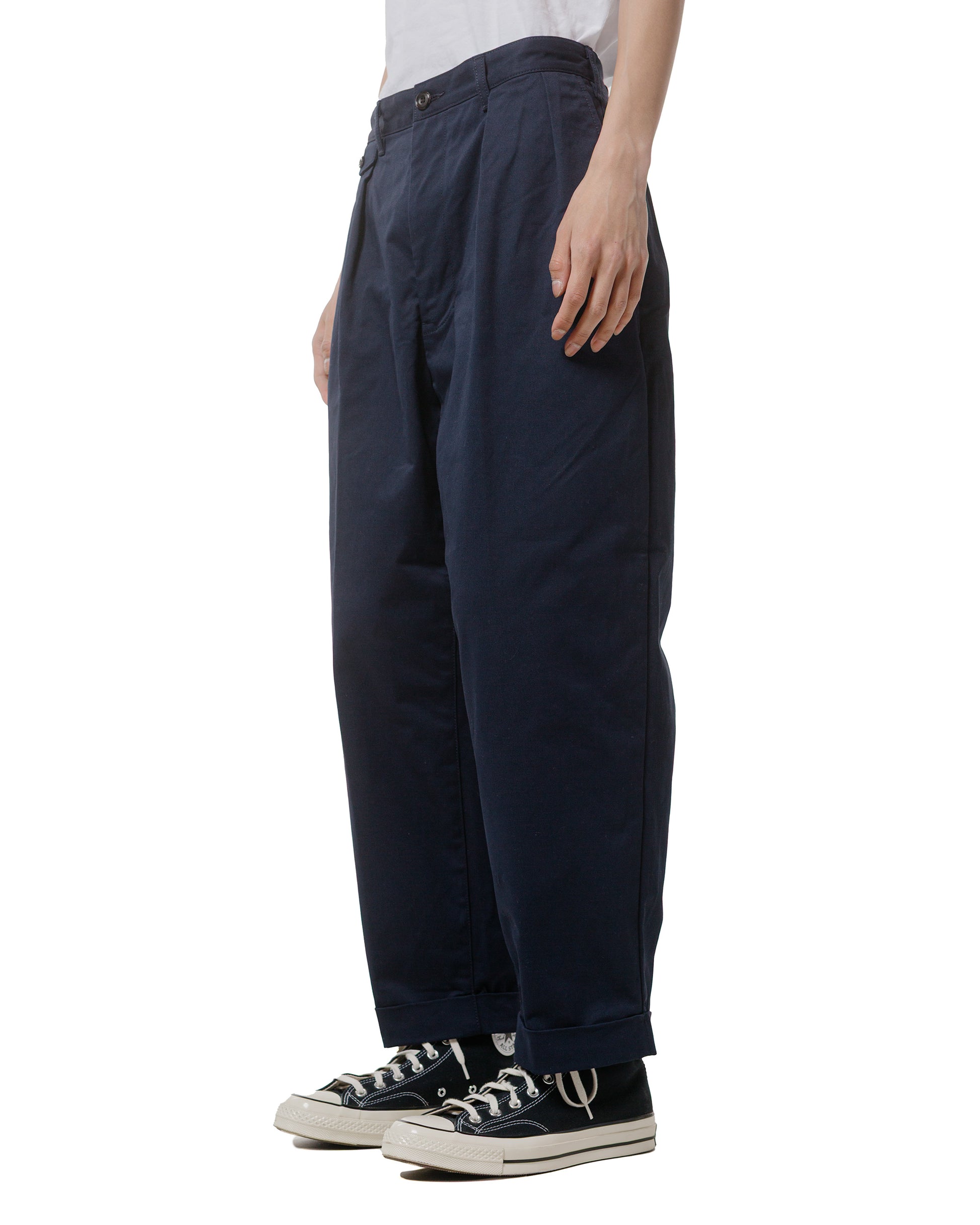 lost & found Beams Plus Beams Plus 2Pleats Twill Dark Navy