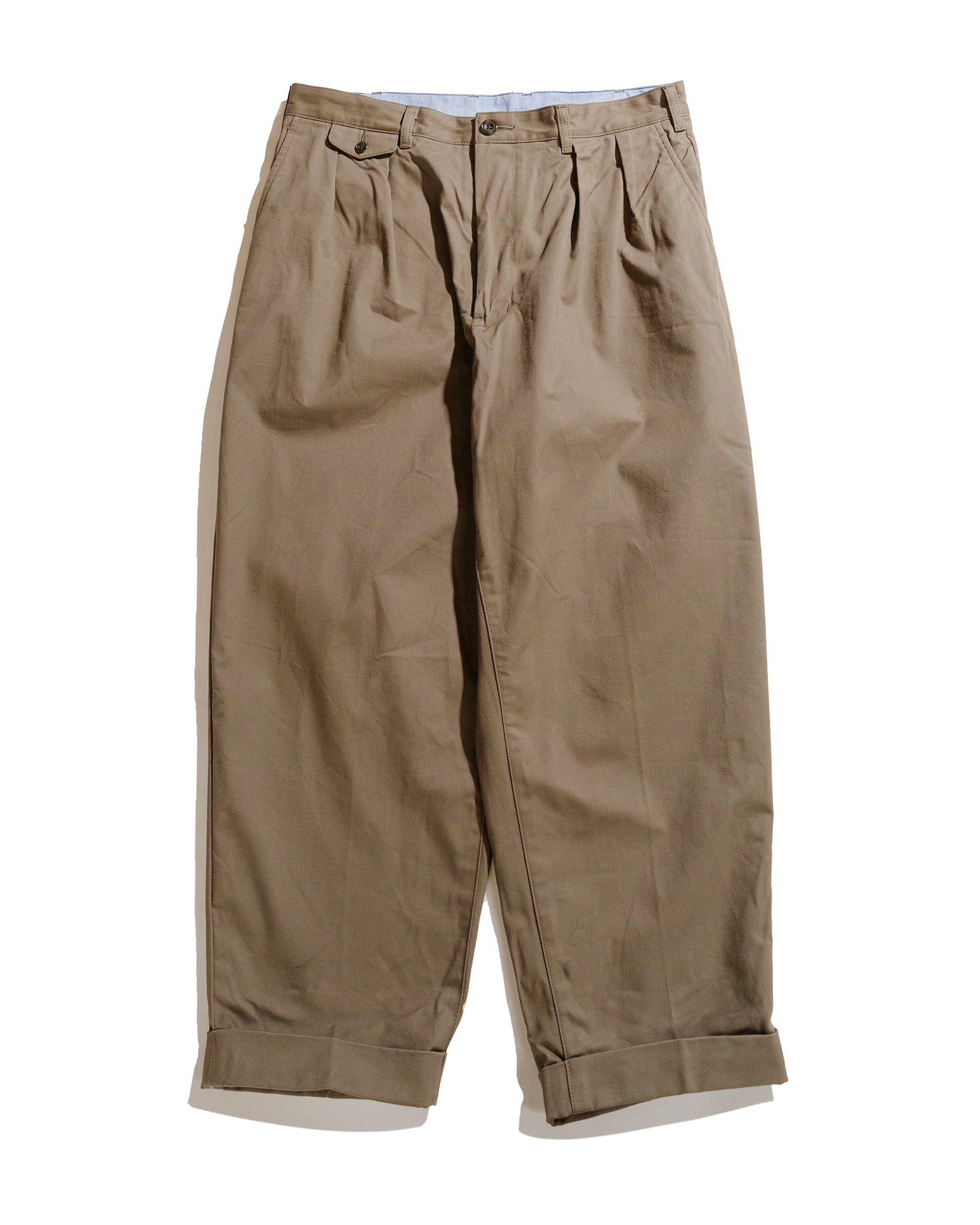 lost & found Beams Plus Beams Plus 2Pleats Twill Olive