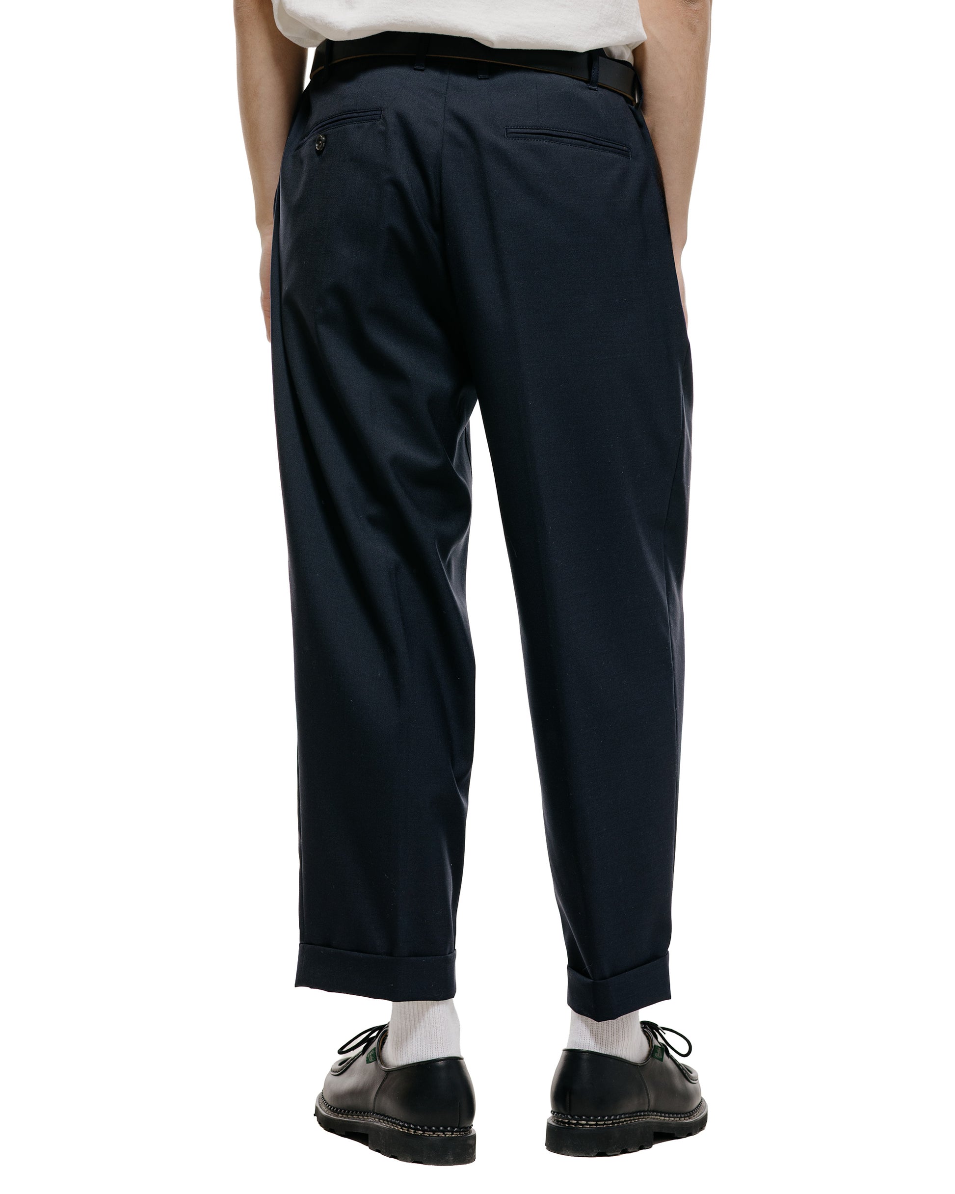 lost & found Beams Plus Beams Plus 2Pleats Wool Tropical Dark Navy