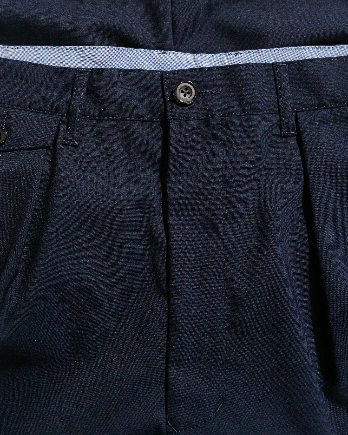 lost & found Beams Plus Beams Plus 2Pleats Wool Tropical Dark Navy
